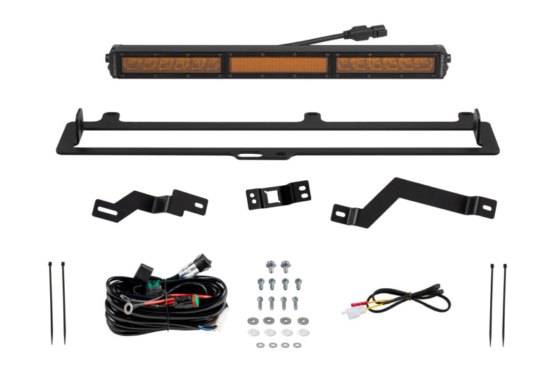 Toyota Tundra LED Light Bar - Diode Dynamics - SS18 Combo - Amber - `22-`27 Toyota Tundra LED Light Bar - Diode Dynamics - SS18 Combo - Amber - `22-`27